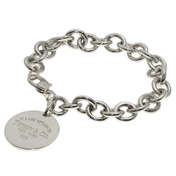 TIFFANY Silver Charm Bracelet